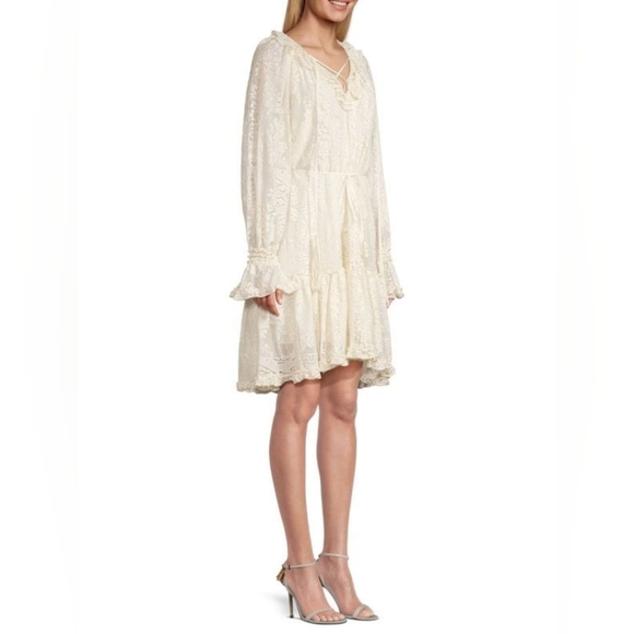 Kobi HalperinSenna Floral-Lace Cotton-Blend Dress